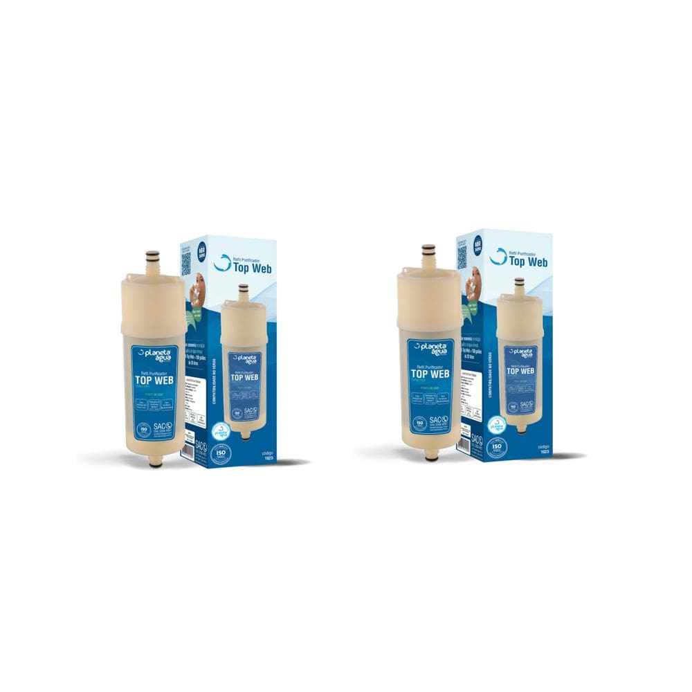 Kit 02 Refil Filtro de agua Europa By Hebe ou Bliss