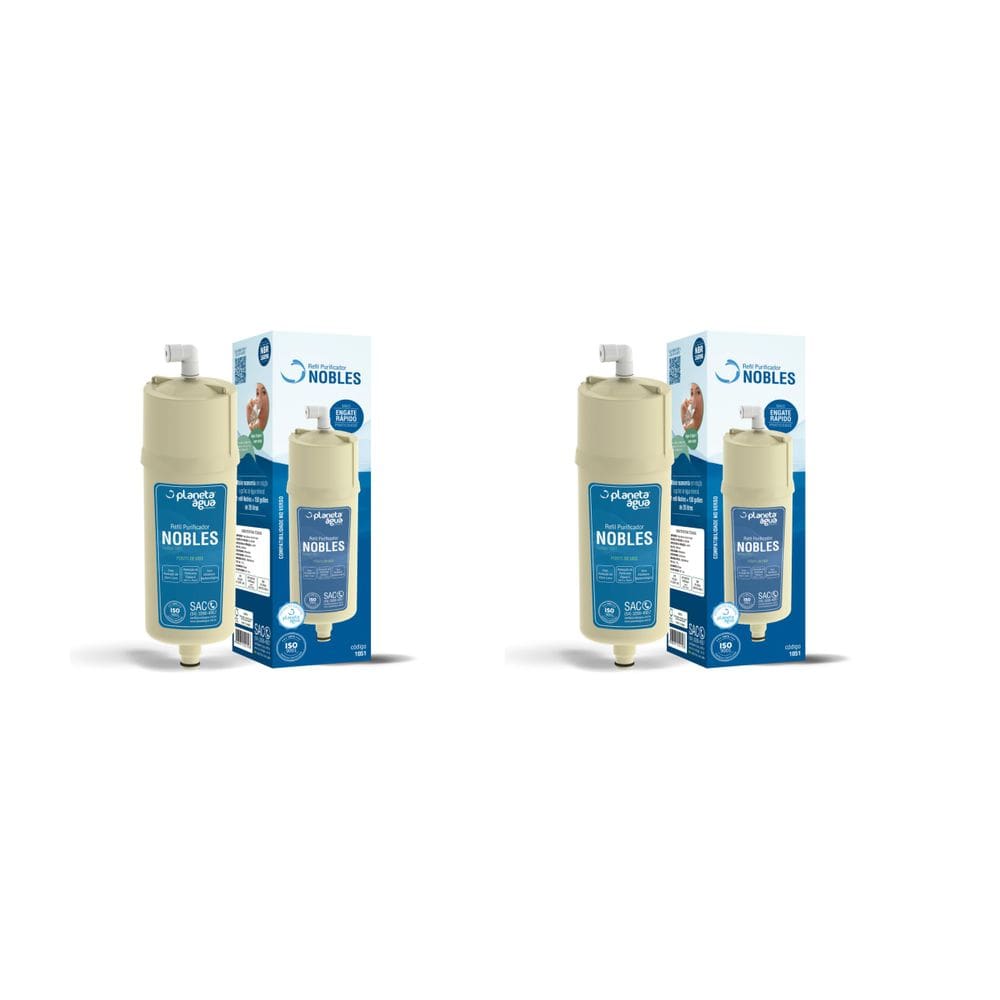 Kit 02 Refil para Filtro Europa Noblesse Plus, Noblesse Flex