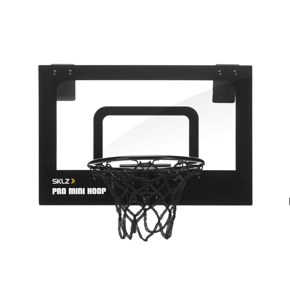 Cesta de basquete SKLZ Pro Mini Micro com bola de espuma e encosto