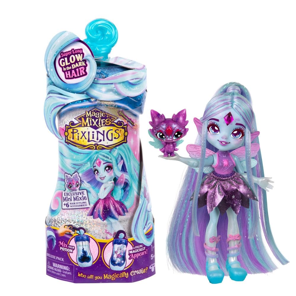 Pacote de luxo Toy Magic Mixies Pixlings Flyt The Dragonfly