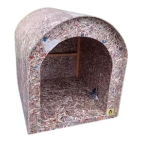 Casinha Madeira Para Cachorro Cães N3 Ecológica Iglu Casa