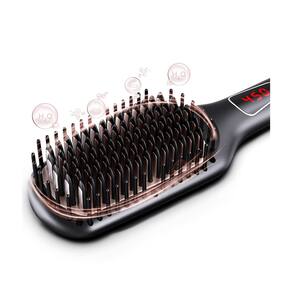 Escova de alisamento de cabelo MEGAWISE Pro Ceramic Ionic
