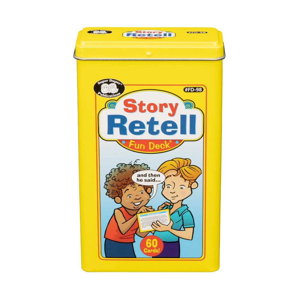 Flash Cards Super Duper Story Retell Comprehension Fun Deck