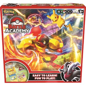 Jogo de cartas colecionáveis Pokémon Battle Academy 2024 com decks