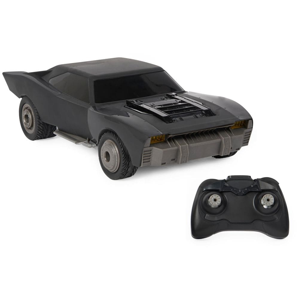 Carro de Controle Remoto DC Comics The Batman Turbo Boost Batmobile +4 anos