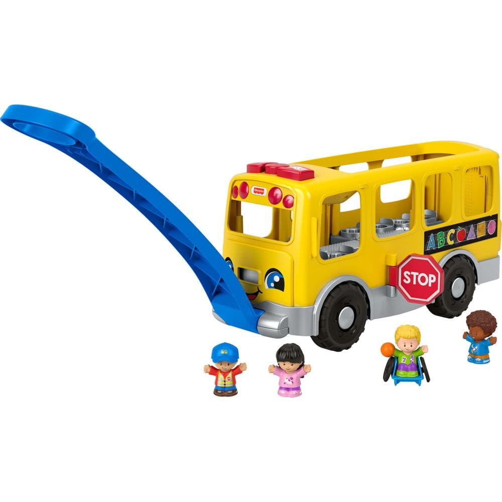 Brinquedo didático Fisher-Price Little People Big Yellow Bus 1+ Y