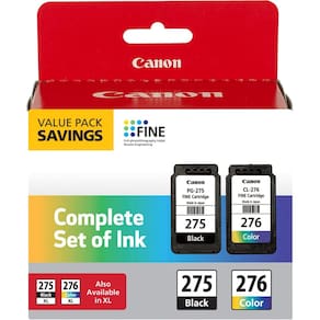 Tinta de impressora a jato de tinta Canon PG-275/CL-276, pacote múltiplo