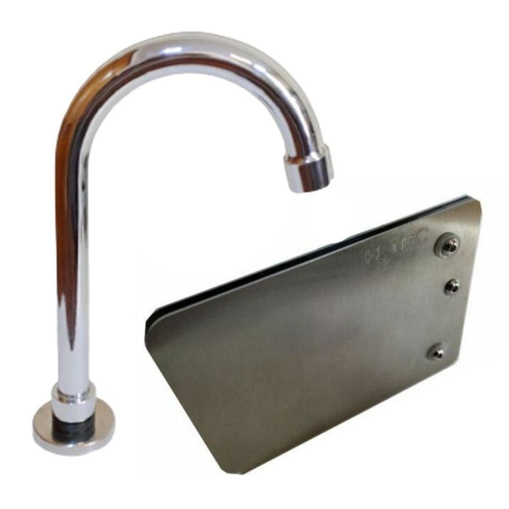 Torneira Com Pedal Para De Acionamento Modelo Piso Bivolt