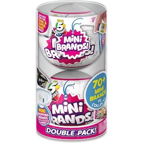 Toy 5 Surprise Mini Brands (pacote com 2) Série 1 ZURU com cápsula