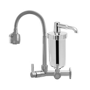 Torneira Com Filtro Cozinha Parede Gourmet + 1 Refil Extra