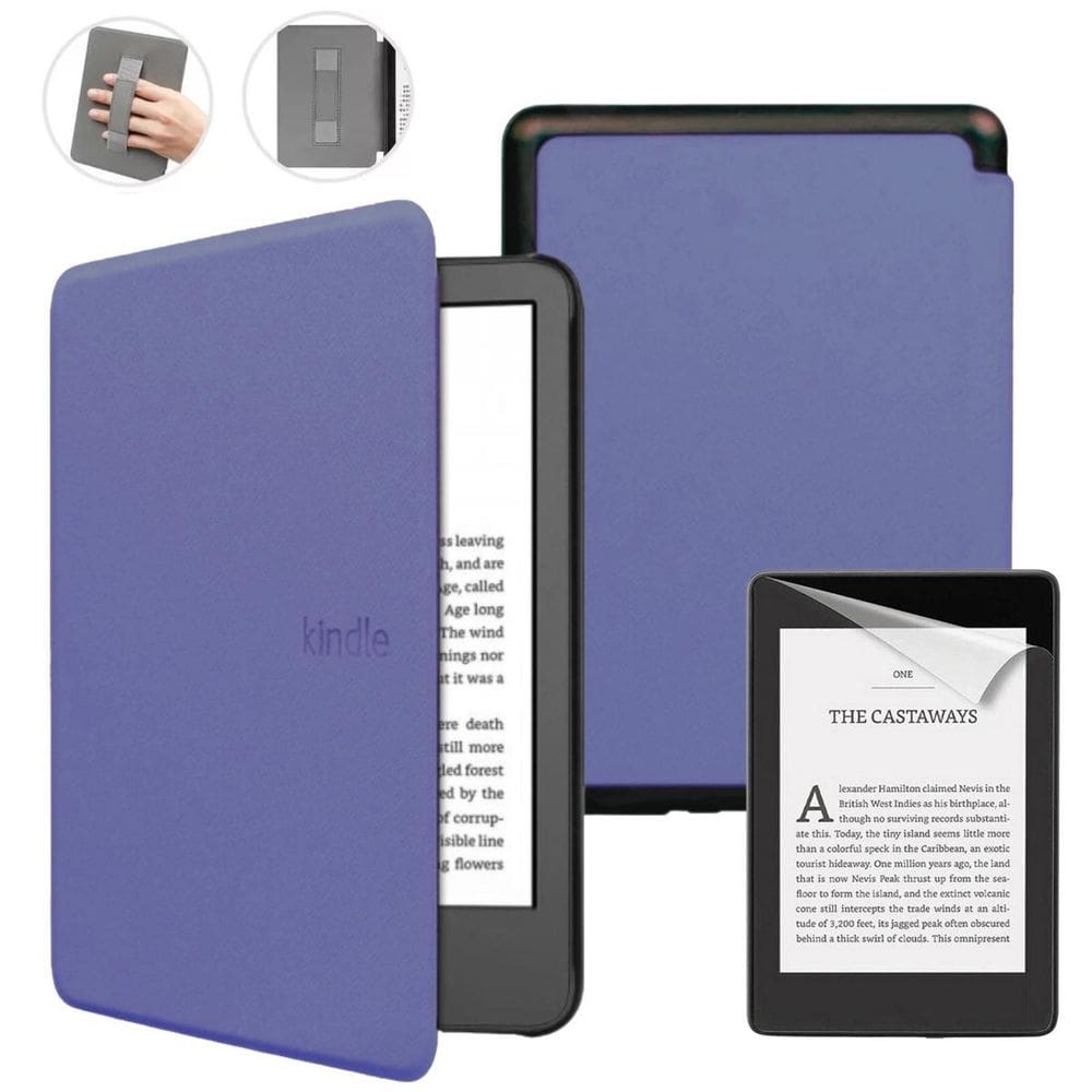 Case C Elástico Para Kindle Paperwhite 12 Sa568B + Película