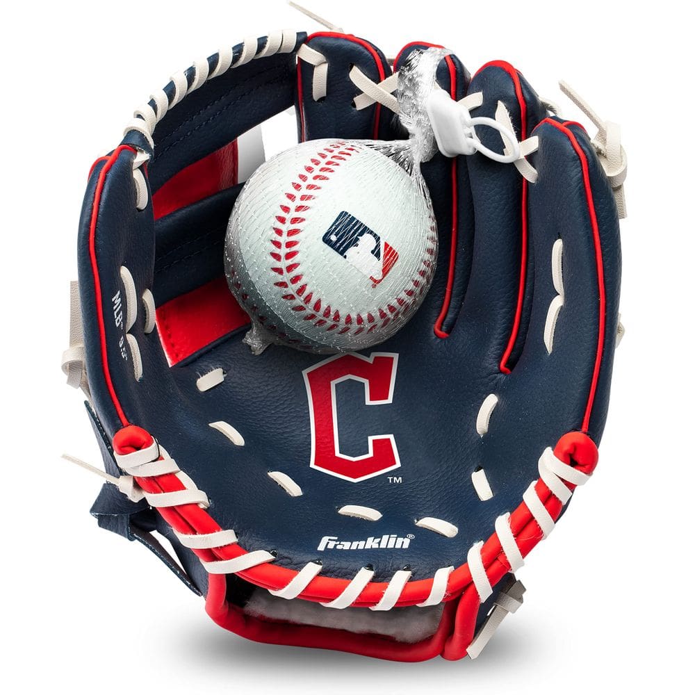 Conjunto de luvas e bolas Tee Ball Franklin Sports MLB 9.5