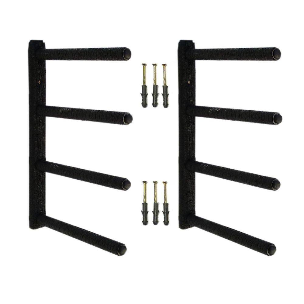 Rack Suporte Parede Quatro Pranchas Surf Par Parafuso Bucha