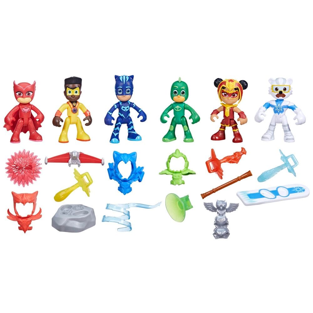 Conjunto de bonecos PJ Masks Power Heroes Meet The Power Heroes
