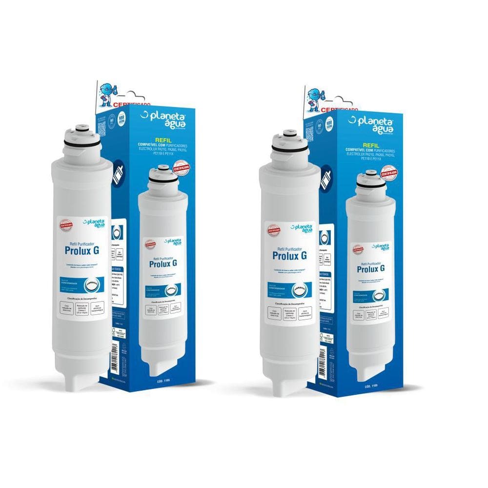 Kit 2 Refil Electrolux Pa21G,Pa26G,Pa31G,Pe11B, Pe11X