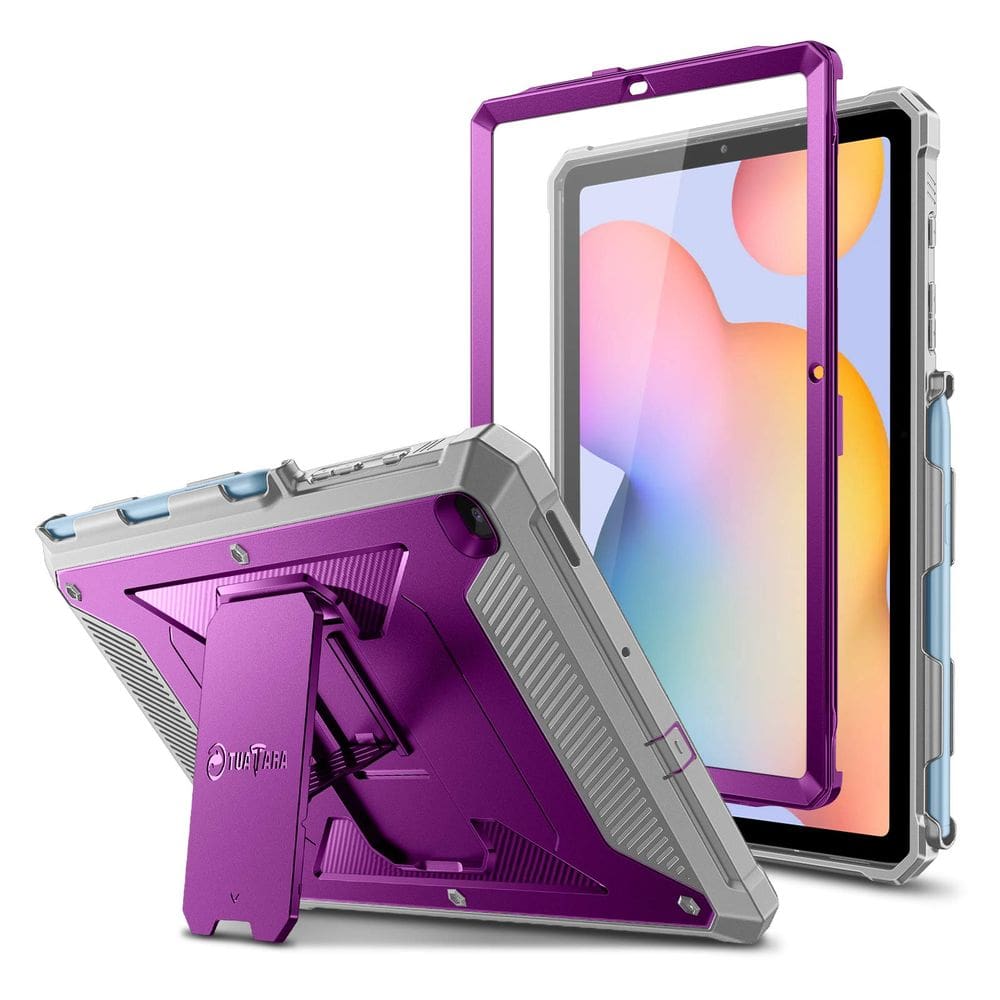 Capa Fintie à prova de choque para Samsung Galaxy Tab S6 Lite 10,4" roxa