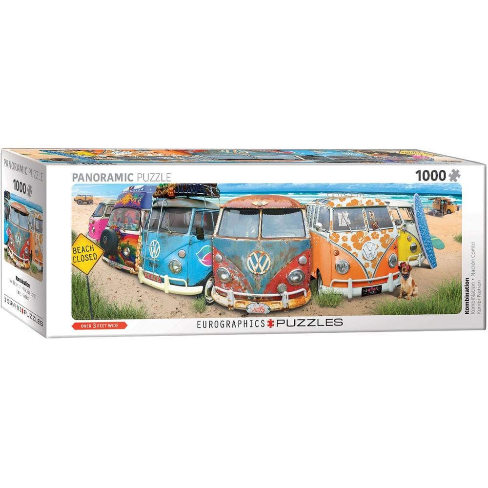 Quebra-cabeça EuroGraphics VW Kombination 1000 peças