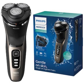 Máquina de barbear Philips Norelco CareTouch S3242/90 recarregável