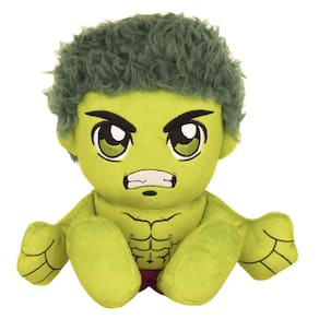 Brinquedo de pelúcia Bleacher Creatures Marvel Hulk 8 Kuricha Sitting