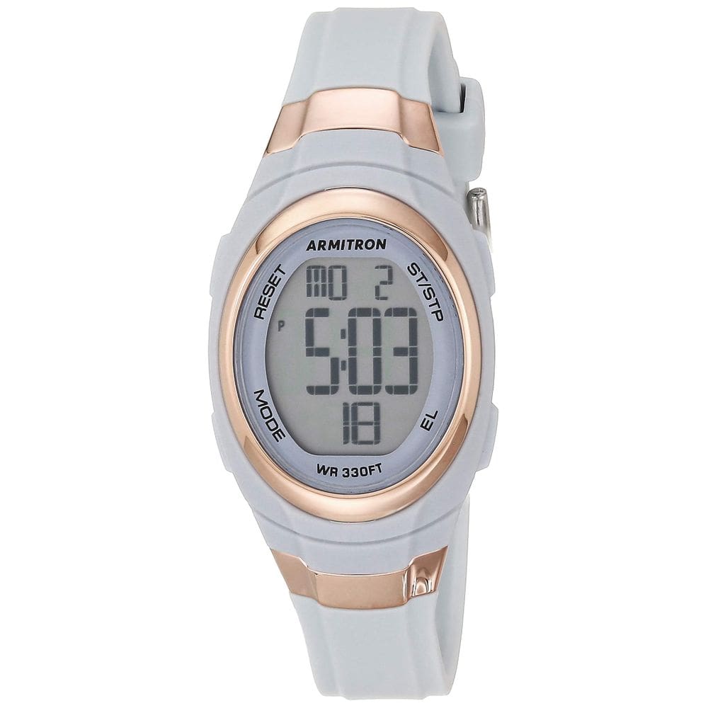 Relógio Armitron Sport 45/7034PBL cronógrafo digital feminino