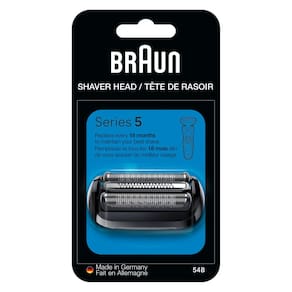 Cabeça de substituição Braun Series 5, máquina de barbear elétrica 54B preta