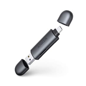 Leitor de cartões de memória Anker PowerExpand+ 2 em 1 USB-C/USB 3.0