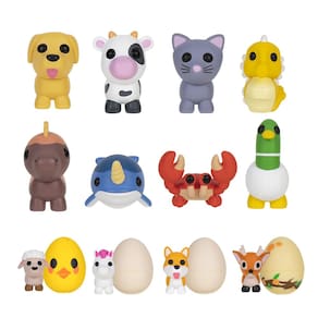 Toy Adote Me! Pacote com 10 unidades da série Mystery Pets, de 1 a 10 crianças com mais de 6 anos