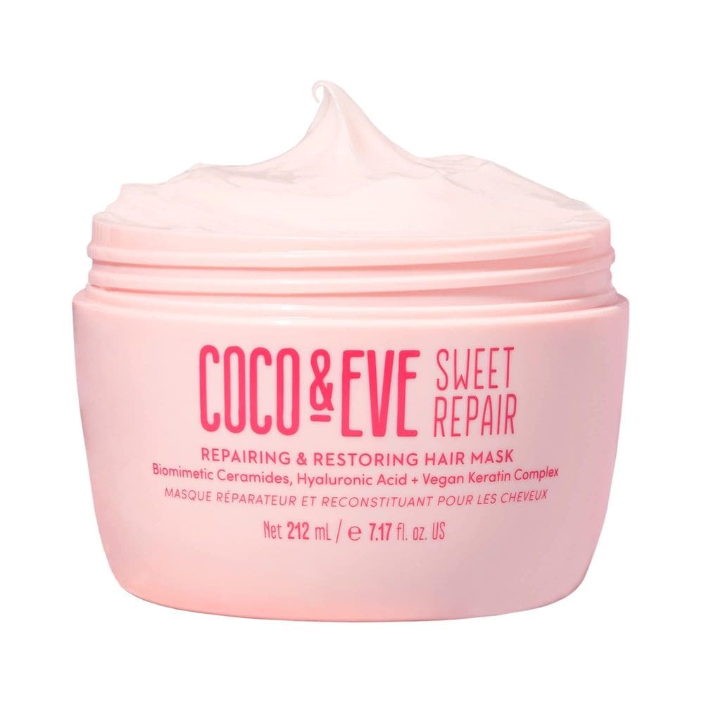 Máscara capilar Coco & Eve Sweet Repair Repair com ceramidas biomiméticas, ácido hialurônico e queratina vegana