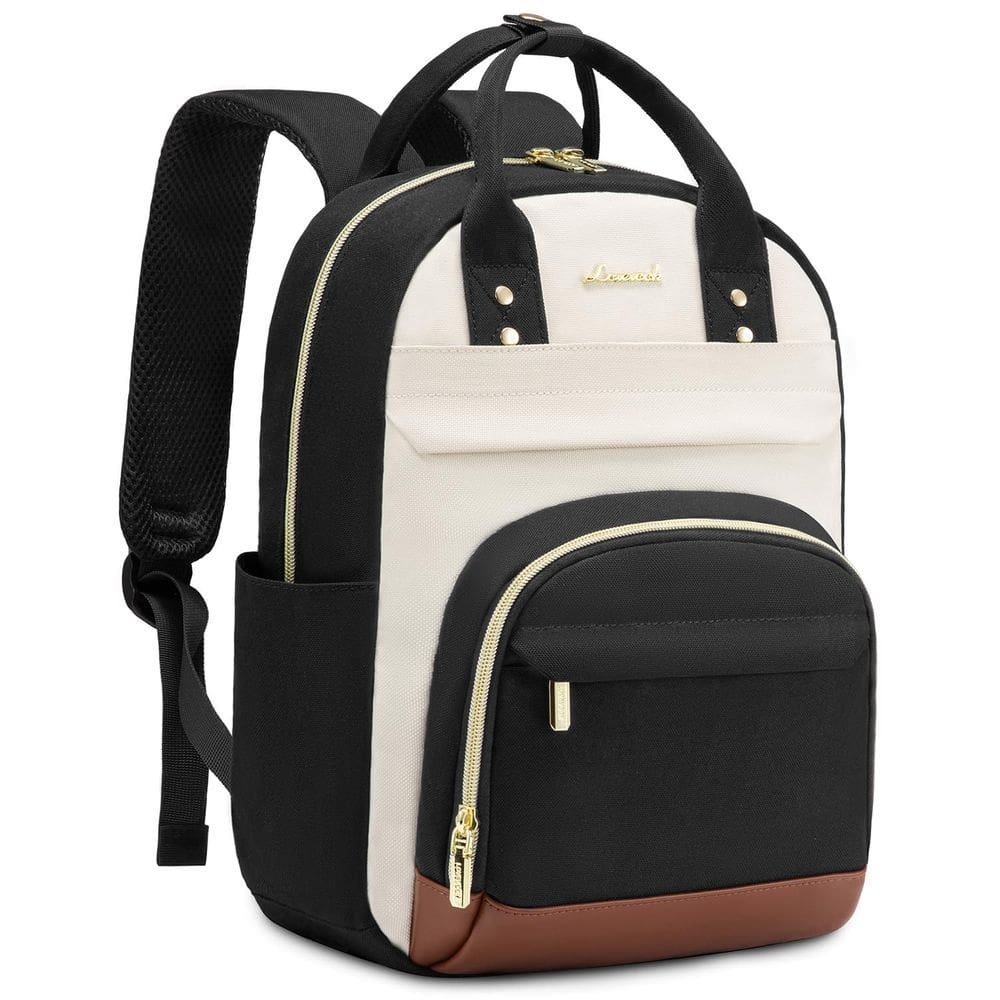 Mochila LOVEVOOK pequena para mulheres, mini fashion, bege, preta e marrom