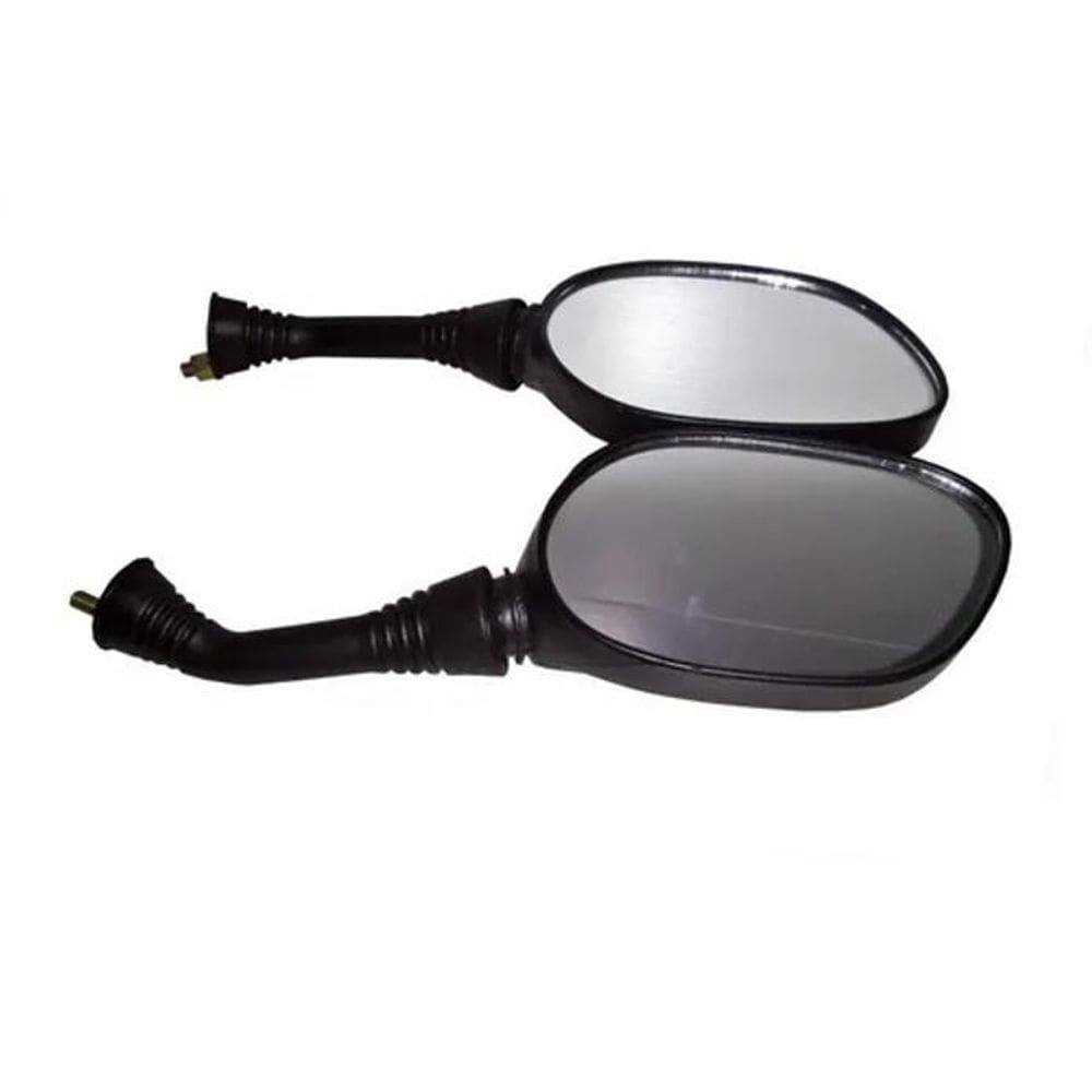 Par De Espelho Retovisor Bicicleta Eletrica 350W Preto