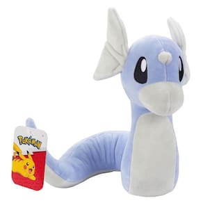 Brinquedo de pelúcia Pokémon Dratini 20cm - licenciado oficialmente