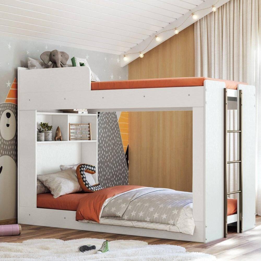 Beliche Montessoriana com Prateleira New Conect Branco