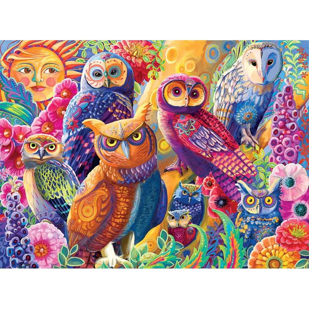 Quebra-cabeça Buffalo Games Laura Audi Owl Autonomy 1000 unidades