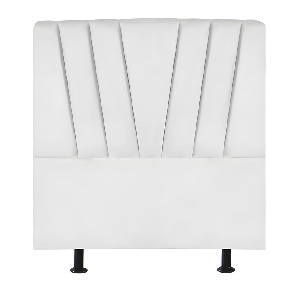 Cabeceira Estofada Cama Box Solteiro 100 cm Louise Corino