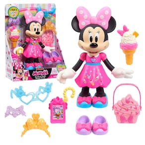 Boneca Just Play Disney Junior Doces e Guloseimas Minnie Mouse 25 cm