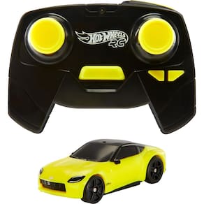 Carro de brinquedo RC Hot Wheels Nissan Z escala 1:64 com controlador