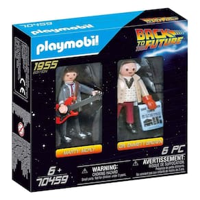 Playmobil 70459 De volta ao futuro Marty e Doc PlaySet