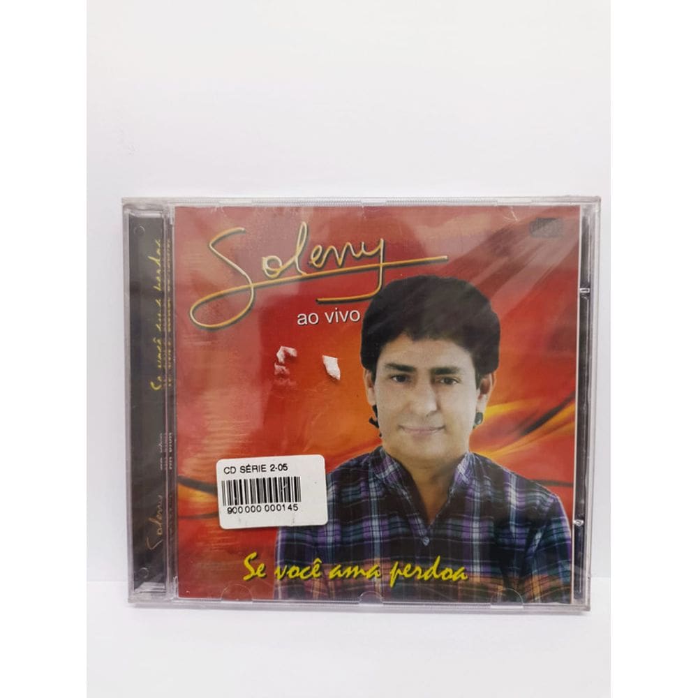 Cd - Soleny - Se Você Ama Perdoa Ao vivo