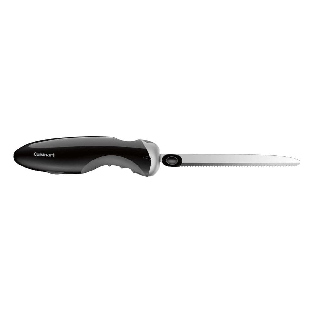 Faca elétrica Cuisinart preta com 1 lâmina