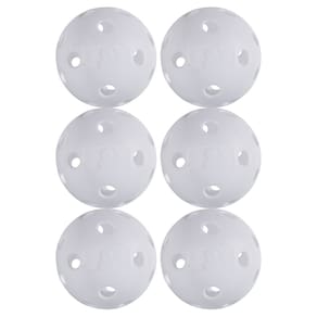 Bolas de beisebol de plástico Franklin Sports Indestruct-A-Ball, pacote com 6