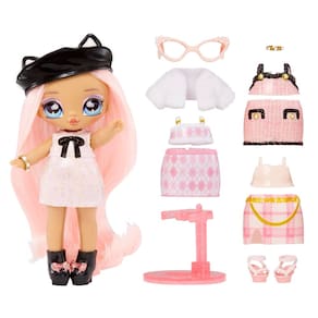 Boneca de moda Na! Não! Não! Surprise Mini Kitty Katwood 4 com acessórios