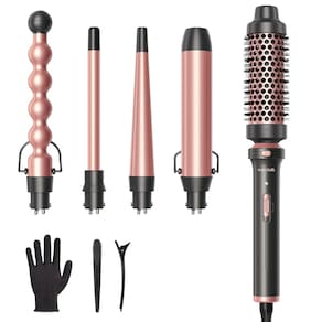 Modelador de Cabelo Wavytalk 5 em 1 Rosa