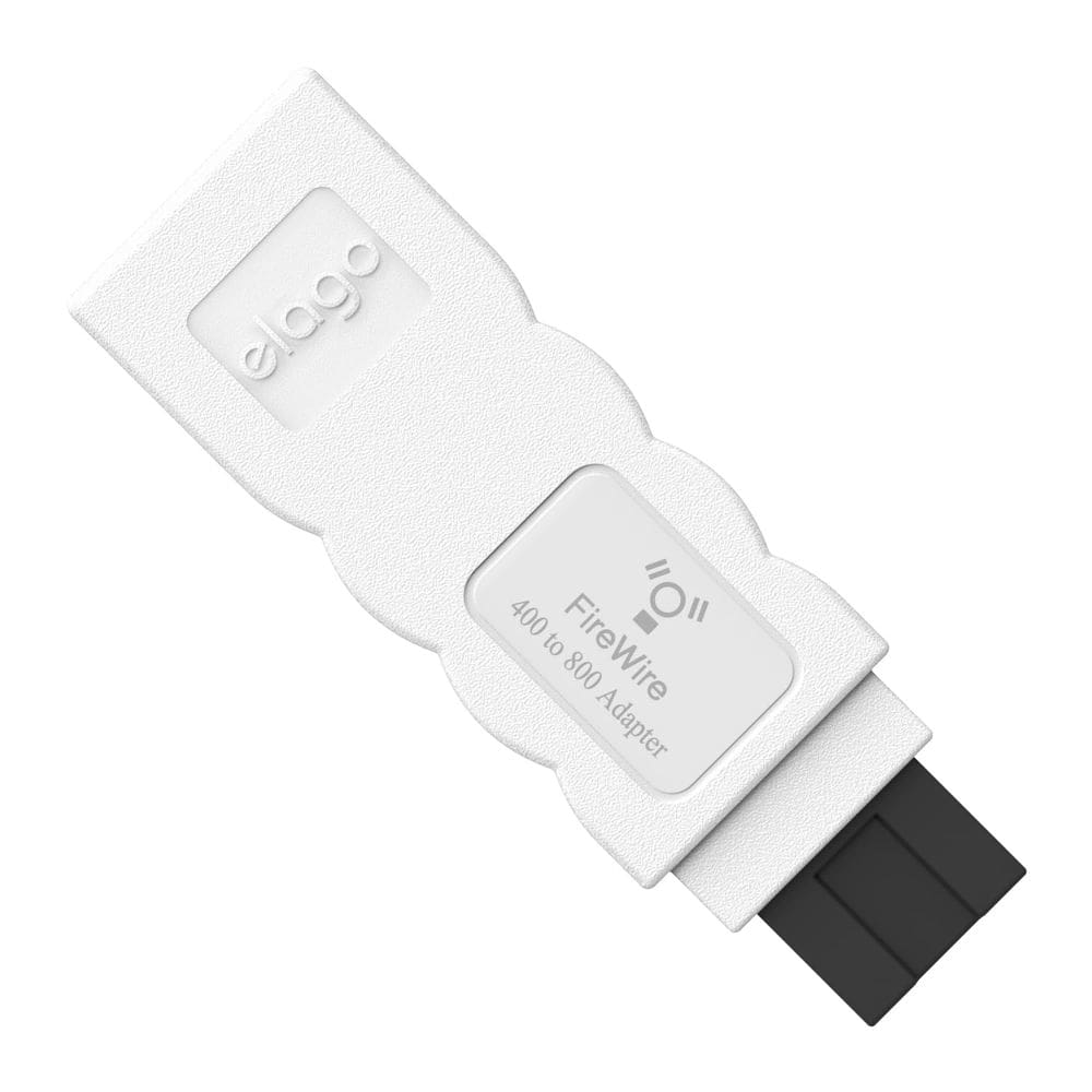 Adaptador elago FireWire 400 a 800 (branco) para Mac