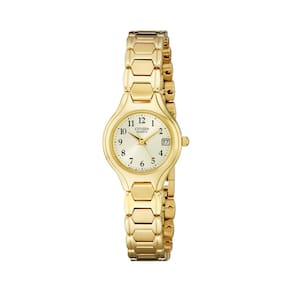 Relógio Citizen Quartz EU2252-56P feminino em aço inoxidável
