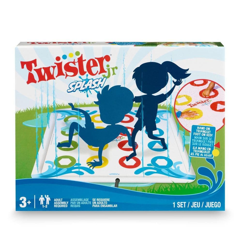 Jogo Twister de água inflável ao ar livre Hasbro Twister Jr.