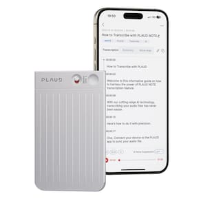 Gravador de voz AI Gravador de voz PLAUD Note com memória de 64 GB