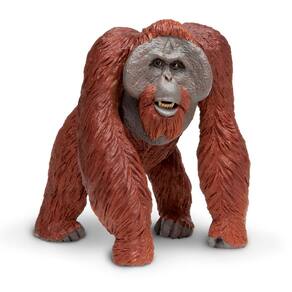 Toy Figurine Safari Ltd. Orangotango de Bornéu, 13 cm, plástico, 3 anos ou mais