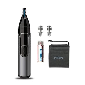 Aparador de nariz Philips Nt3650/16 para nariz, orelha e sobrancelha cinza