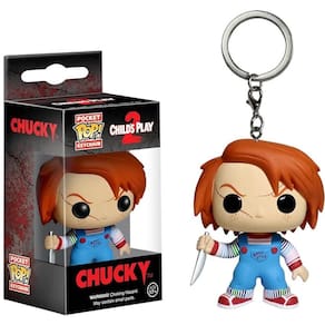 Chaveiro Funko Child`s Play Chucky Pop! Figura de vinil
