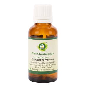 Óleo Transportador RV Essencial Chaulmoogra 100% Natural e Puro 30ml